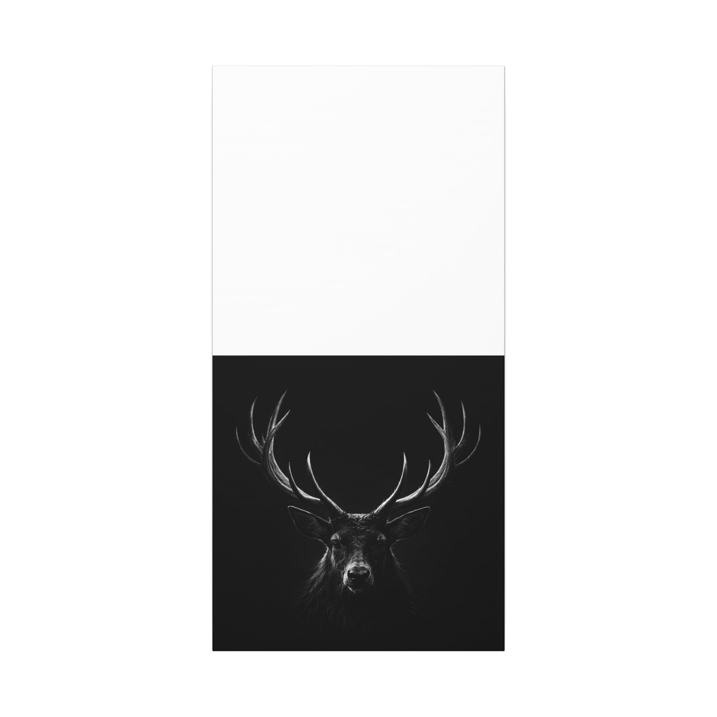 The Stag Canvas — Stillness with Antlers